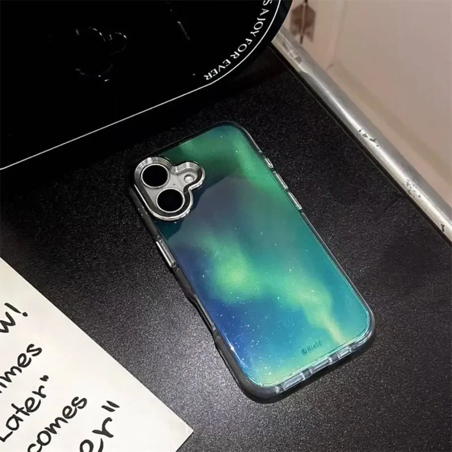 Aurora Metallic Bezel Case for iPhone