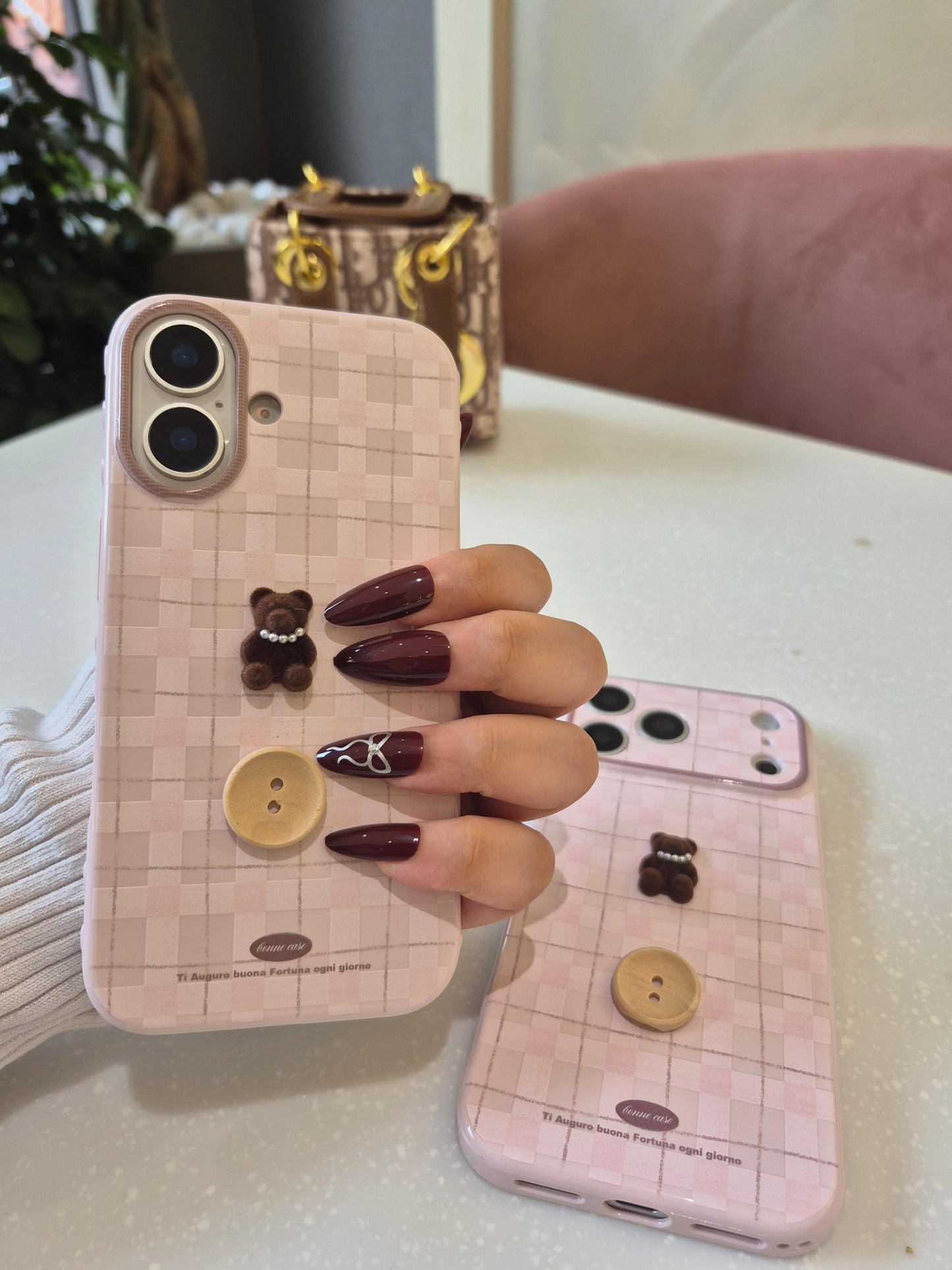 Teddy Button Case