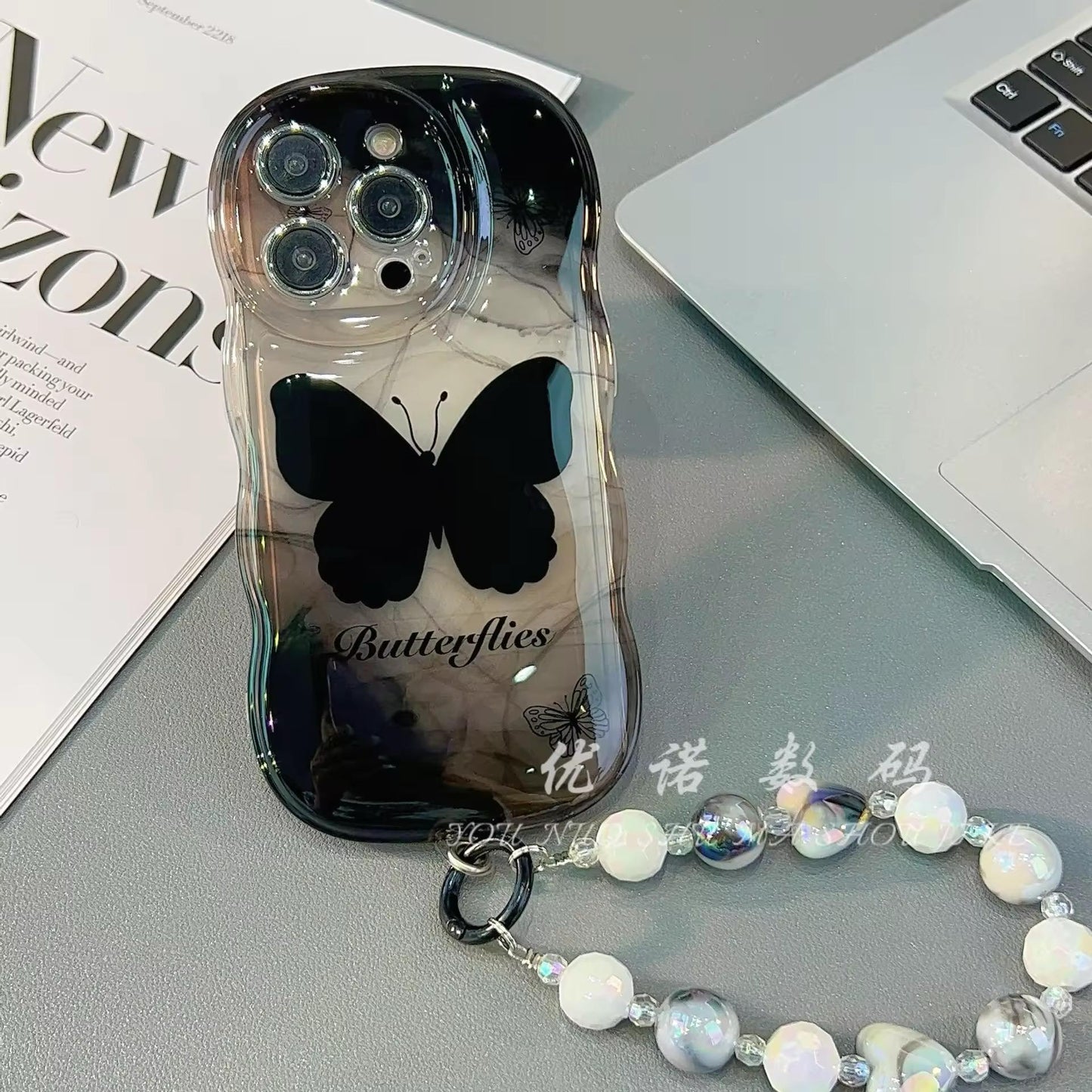 Black Butterfly Phone Case