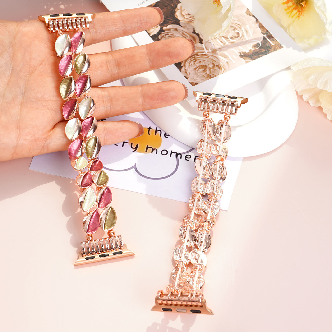 Chic Modern Inlay Strap for Apple Watch 38-41mm