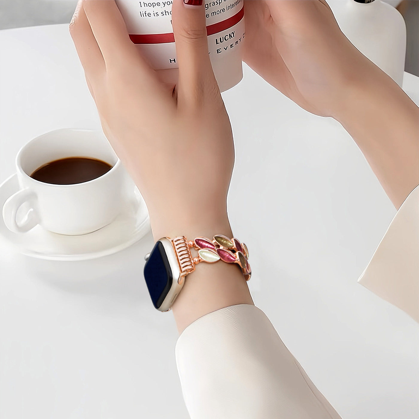 Chic Modern Inlay Strap for Apple Watch 38-41mm