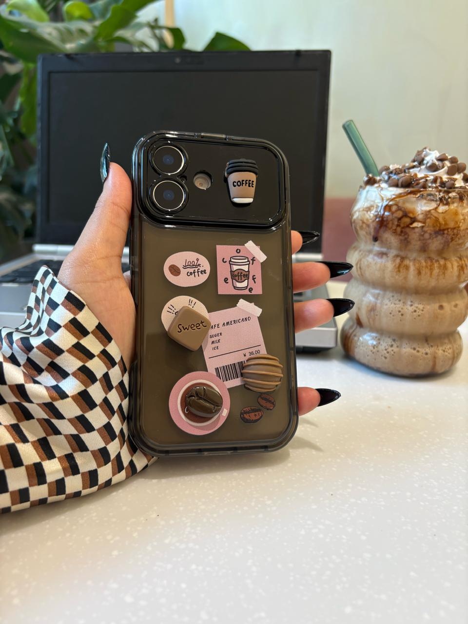 Cafe Americano Mirror 3D iPhone Case