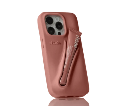Silicon Lip Gloss iPhone Mobile Case With Tint
