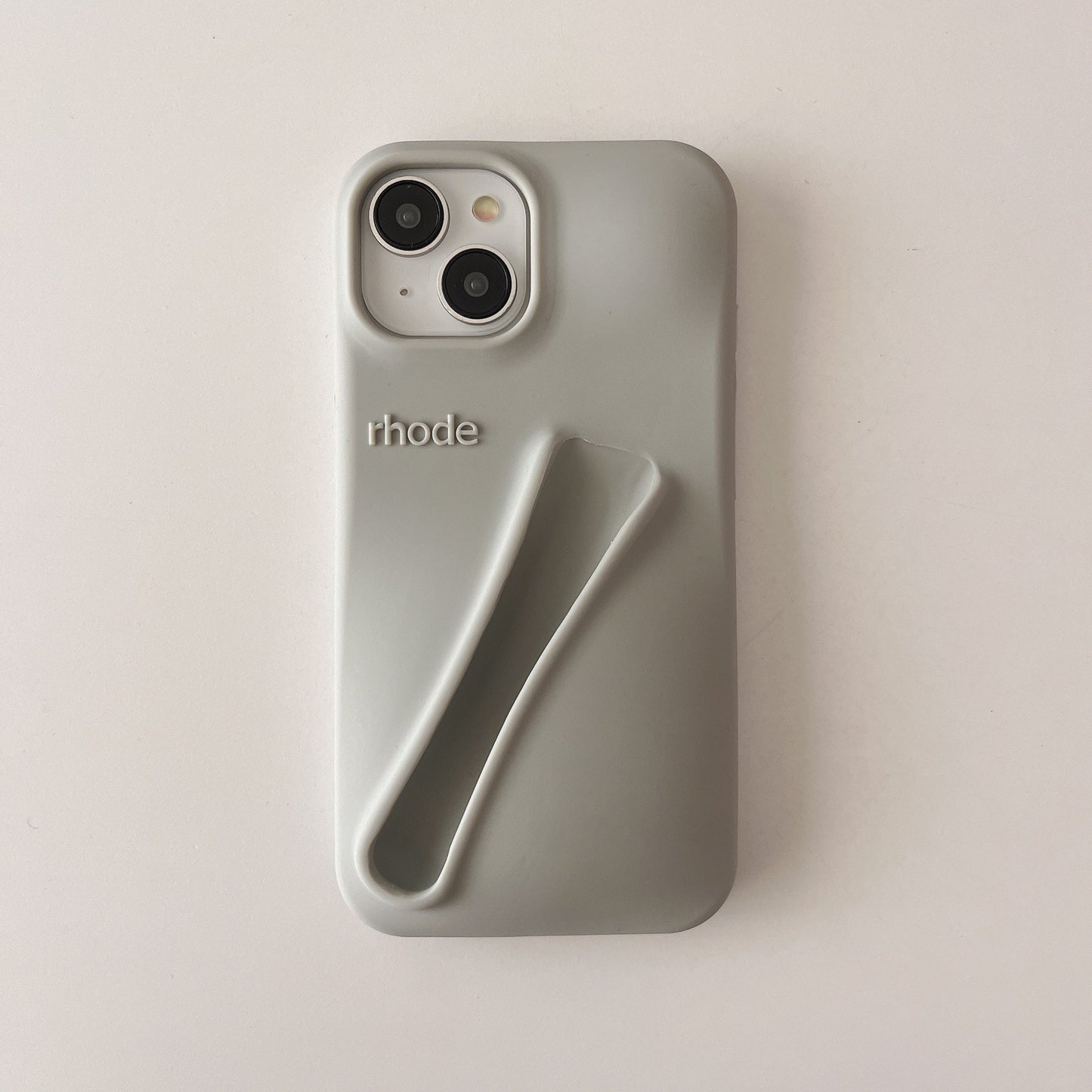 Silicon Lip Gloss iPhone Mobile Case With Tint