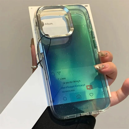 Aurora Metallic Bezel Case for iPhone