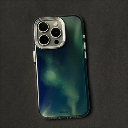 Aurora Metallic Bezel Case for iPhone