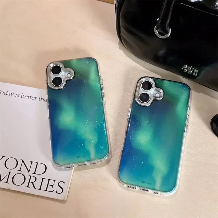 Aurora Metallic Bezel Case for iPhone