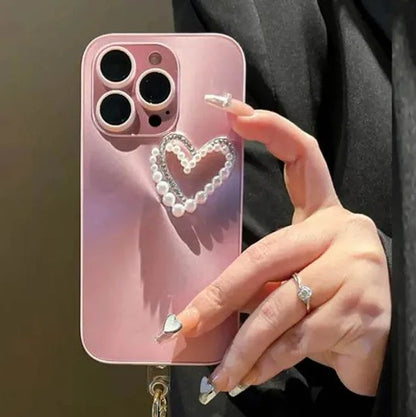 Pearl Heart iPhone Case