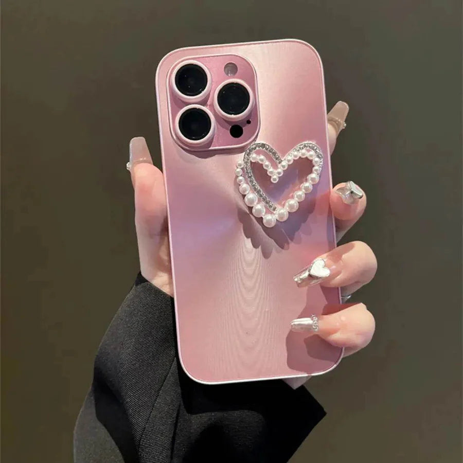 Pearl Heart iPhone Case