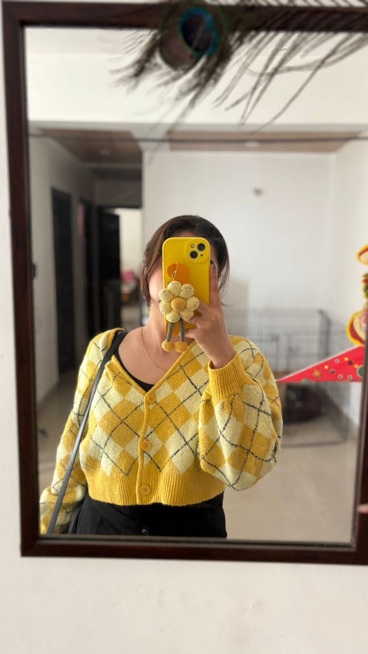 Sunflower Wrist‑Strap Phone Case for iPhone