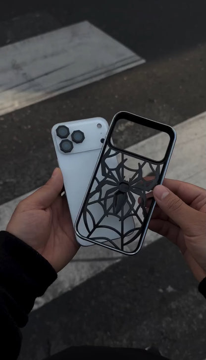 3D Spider Web Phone Case