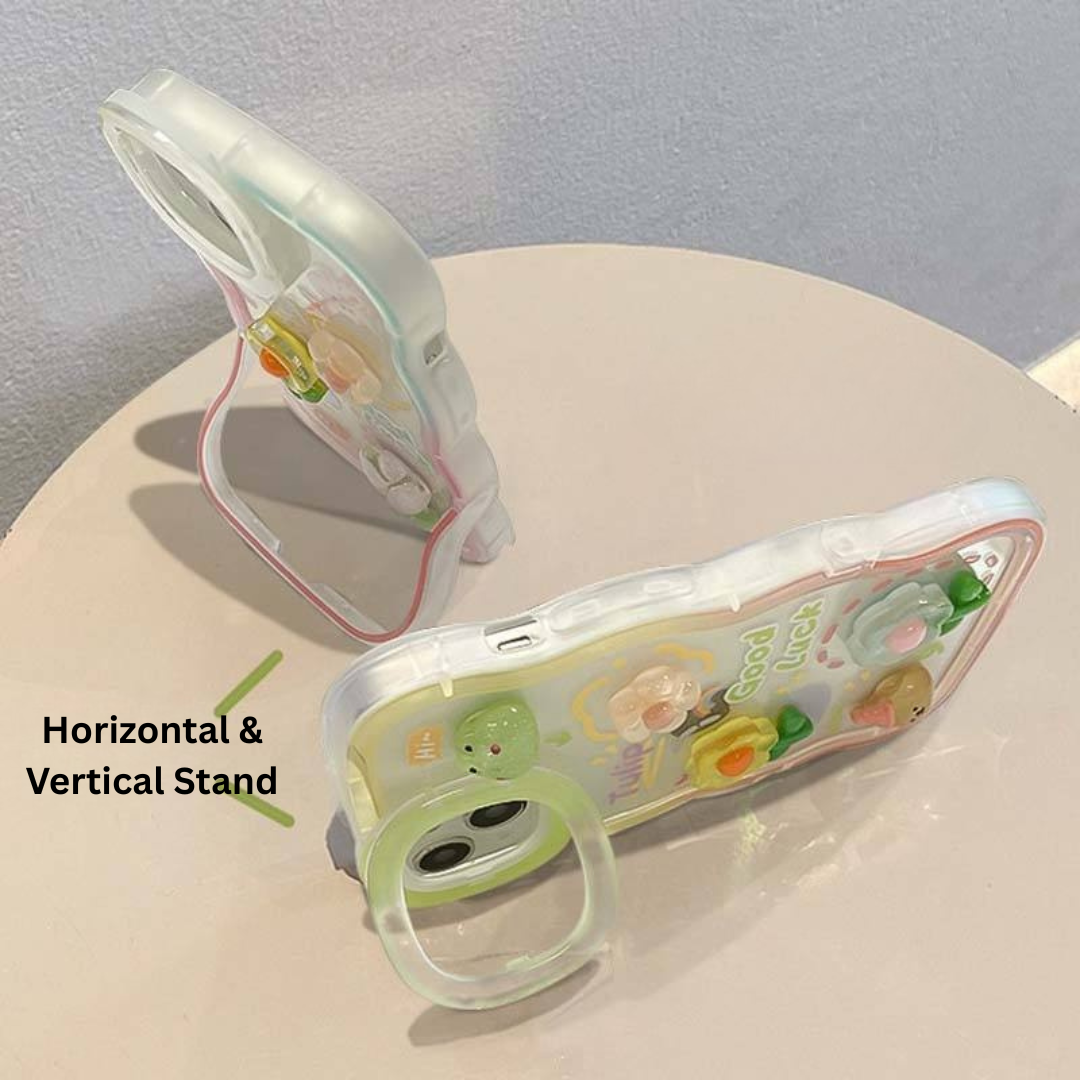 Premium Lucky Bloom Good Luck Case - Dual Stand