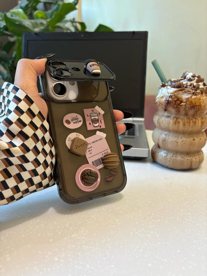 Cafe Americano Mirror 3D iPhone Case