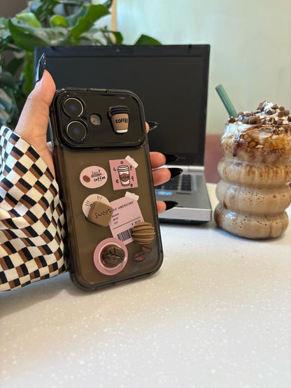 Cafe Americano Mirror 3D iPhone Case