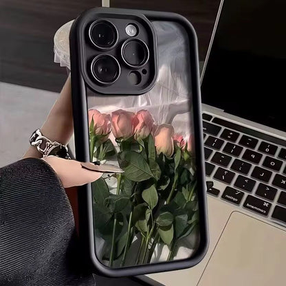 Black Rose iPhone Case