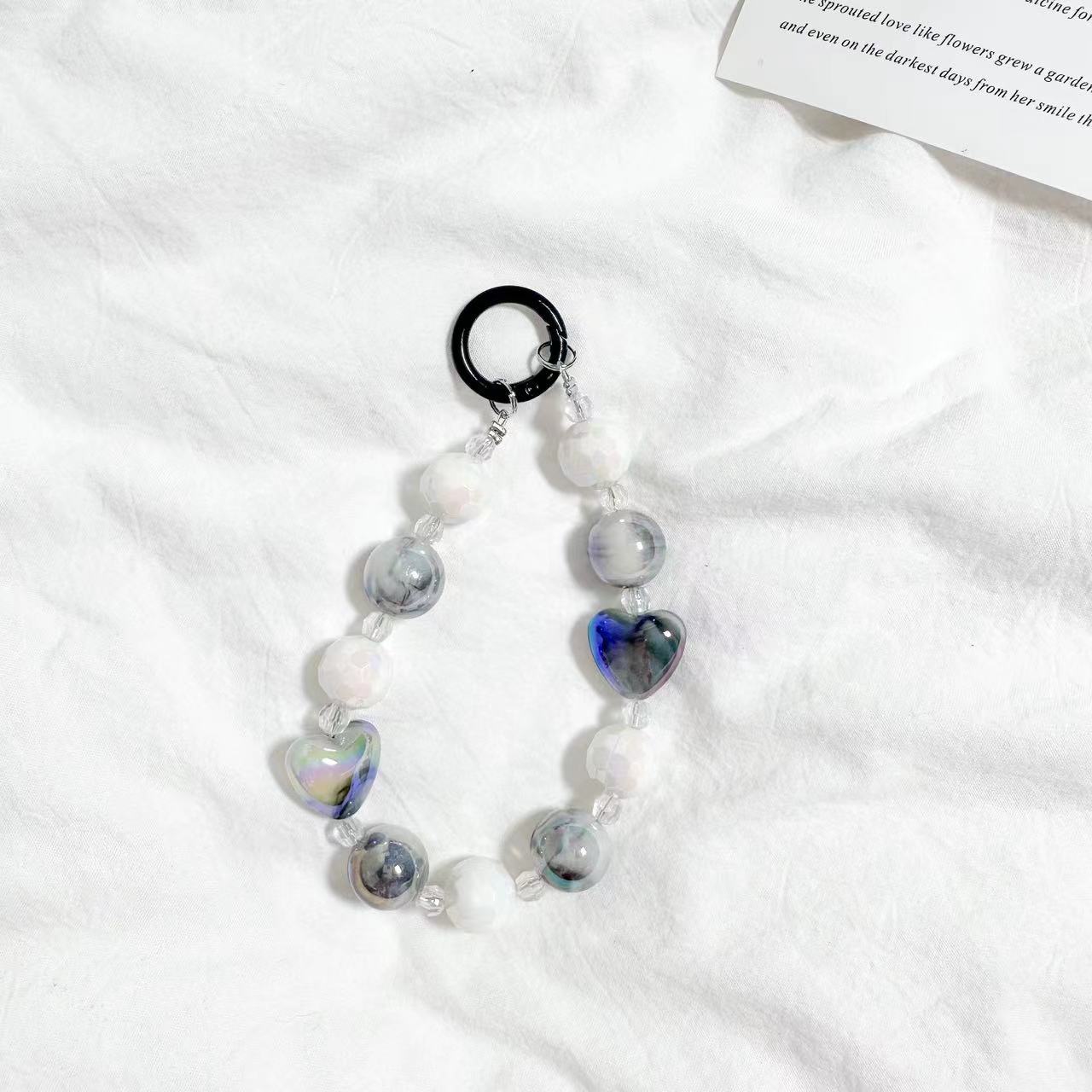 Luxury Marble Charm and Lanyard