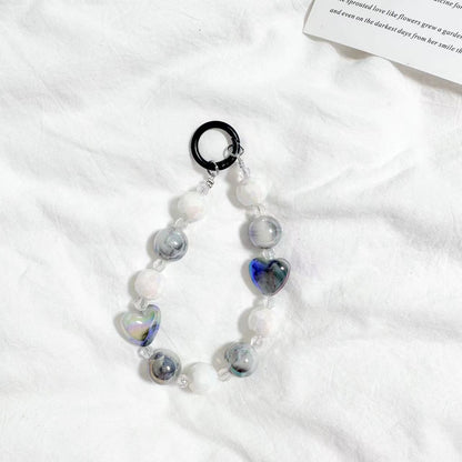 Luxury Marble Charm and Lanyard