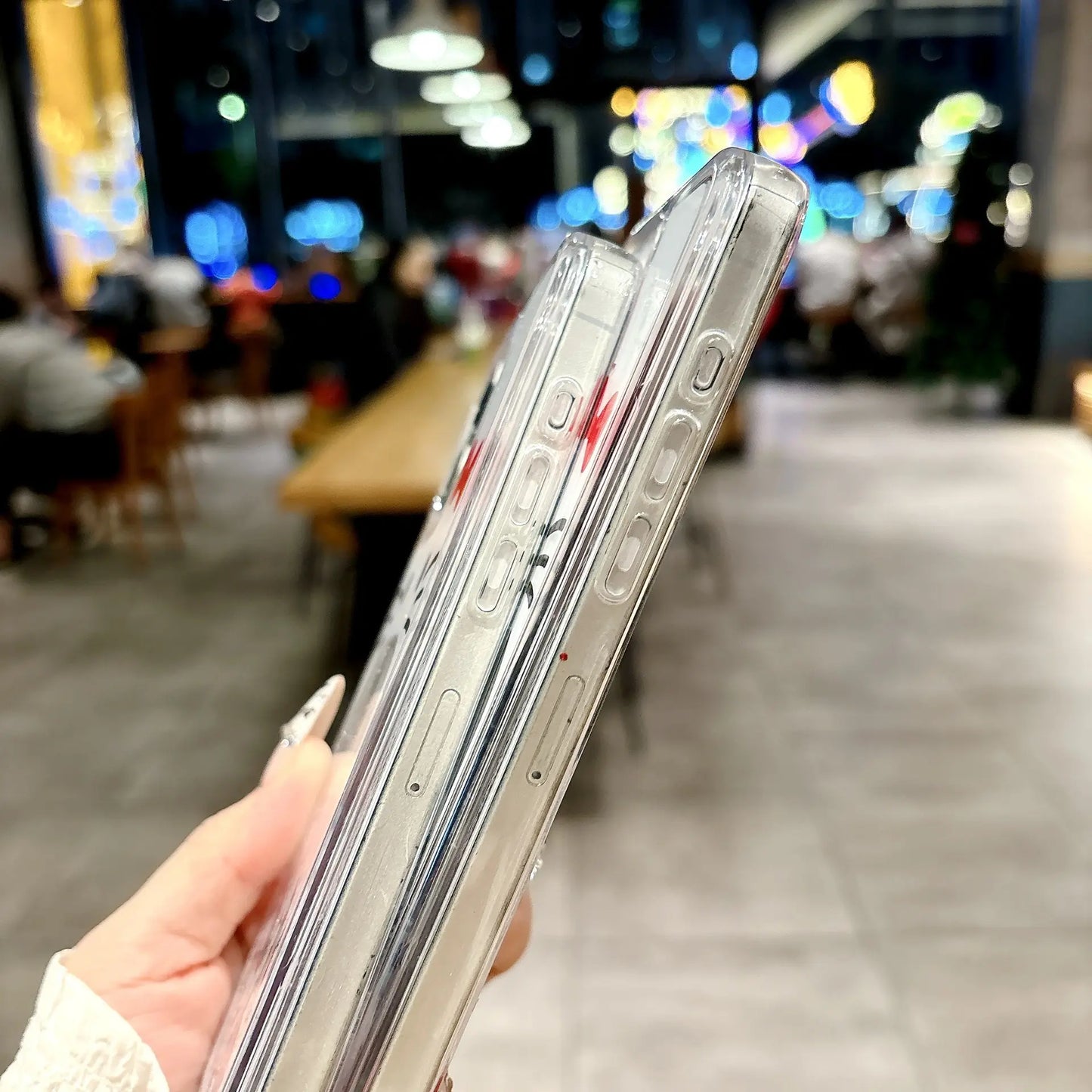 Kitty Design Slider Quicksand Phone Case