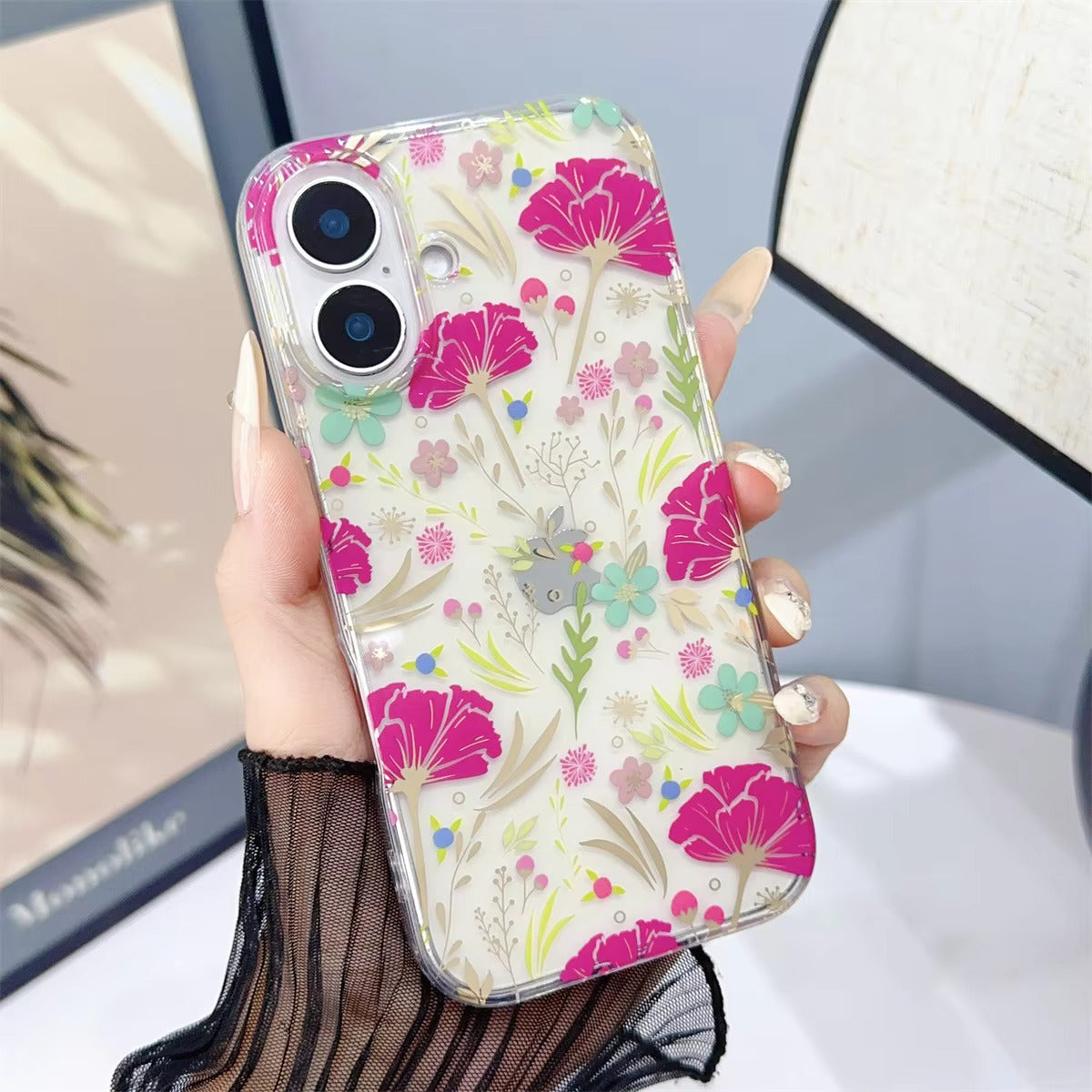 Luxury Custom Flowers Print Phone Cases