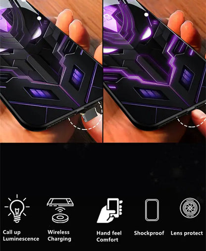 Music LED Light Up Phone Case Incoming Call & Notification Glow