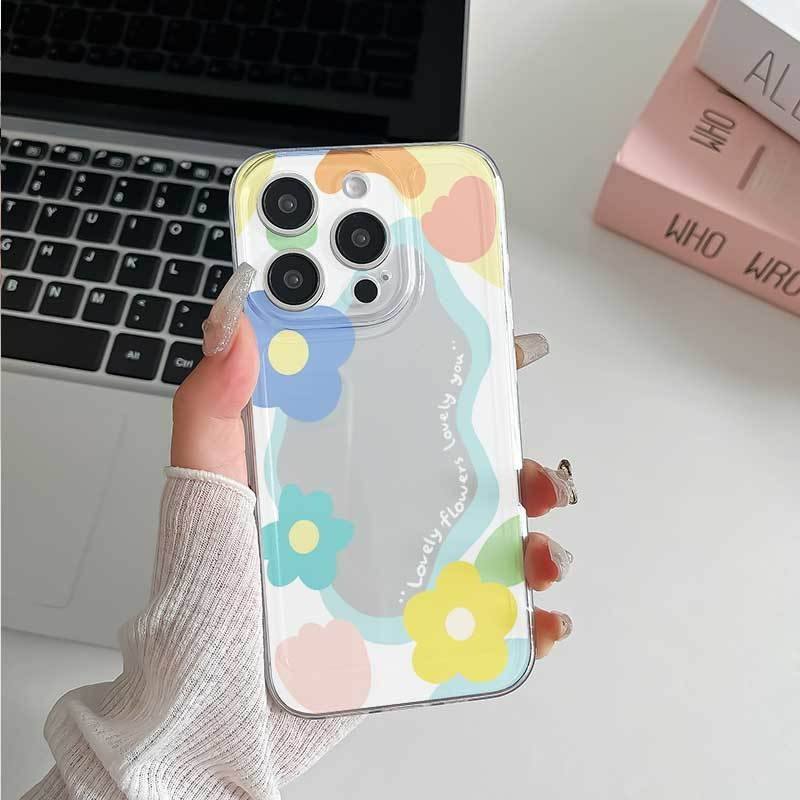 Vibrant Colorful Flowers Cute iPhone Case