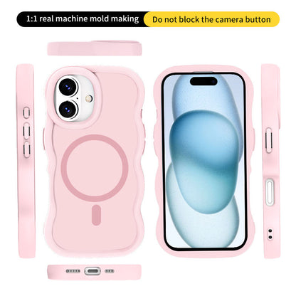 Pink Frosted MagSafe iPhone Case – Minimal Matte Look