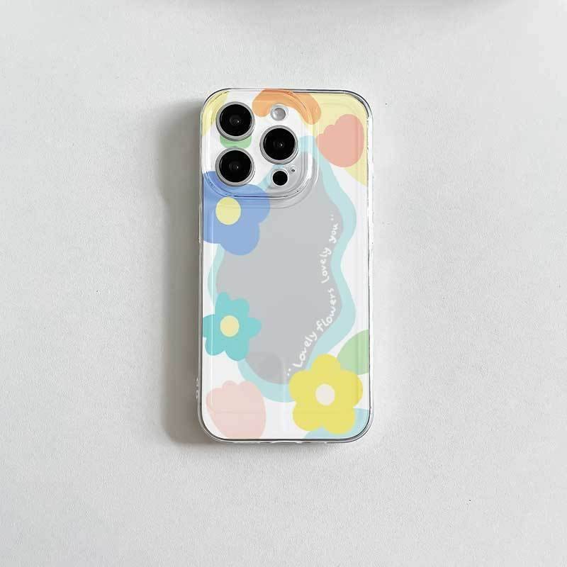 Vibrant Colorful Flowers Cute iPhone Case