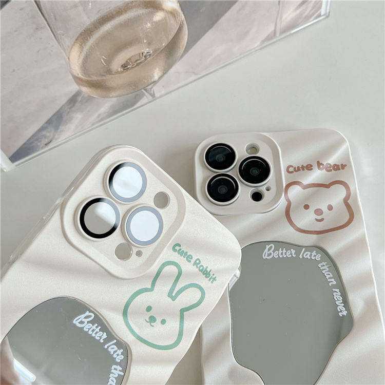 Bear Mirror Case - Girly & Glam Functional Phone Case
