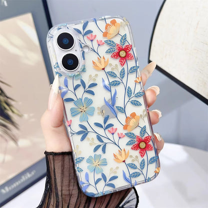 Luxury Custom Flowers Print Phone Cases
