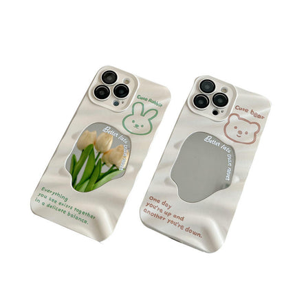 Bear Mirror Case - Girly & Glam Functional Phone Case