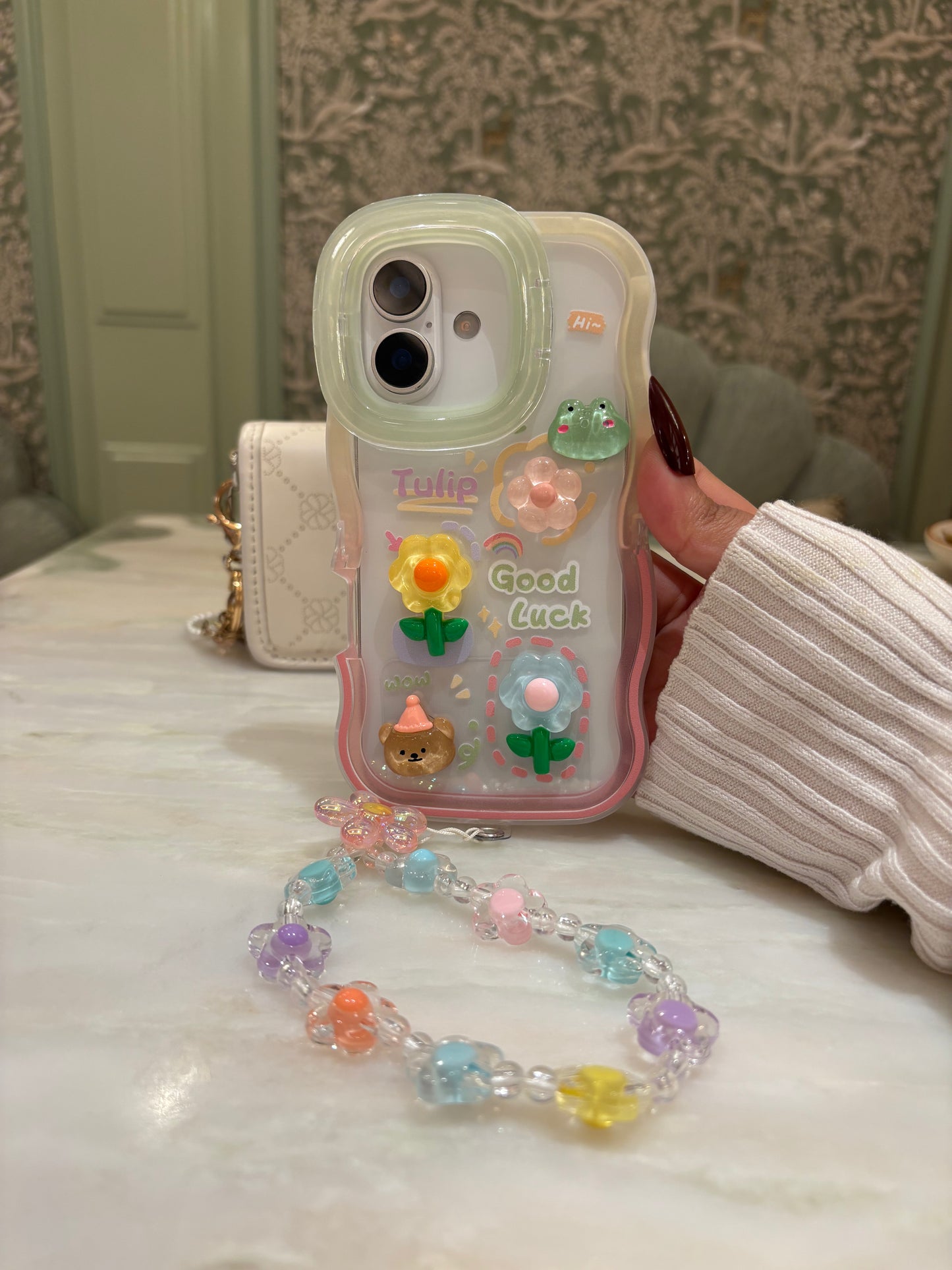 Premium Lucky Bloom Good Luck Case - Dual Stand