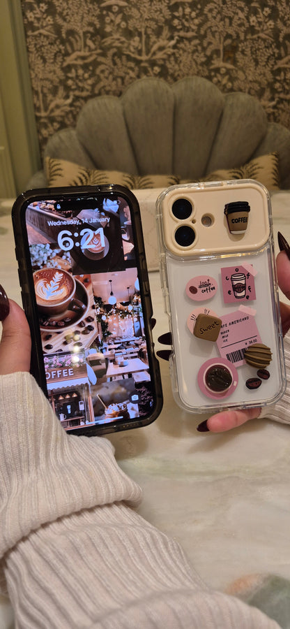 Cafe Americano Mirror 3D iPhone Case