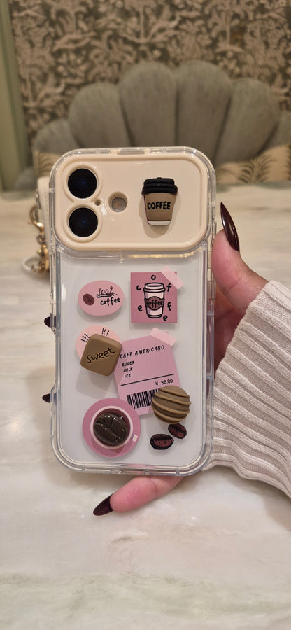 Cafe Americano Mirror 3D iPhone Case