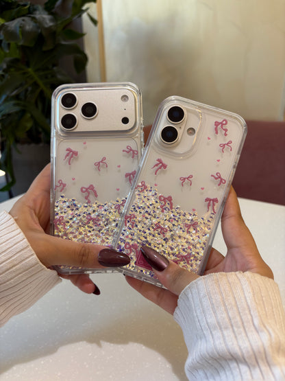 Sweet Ribbon Quicksand Case