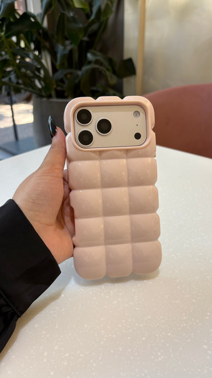Baby Pink Puffer Case