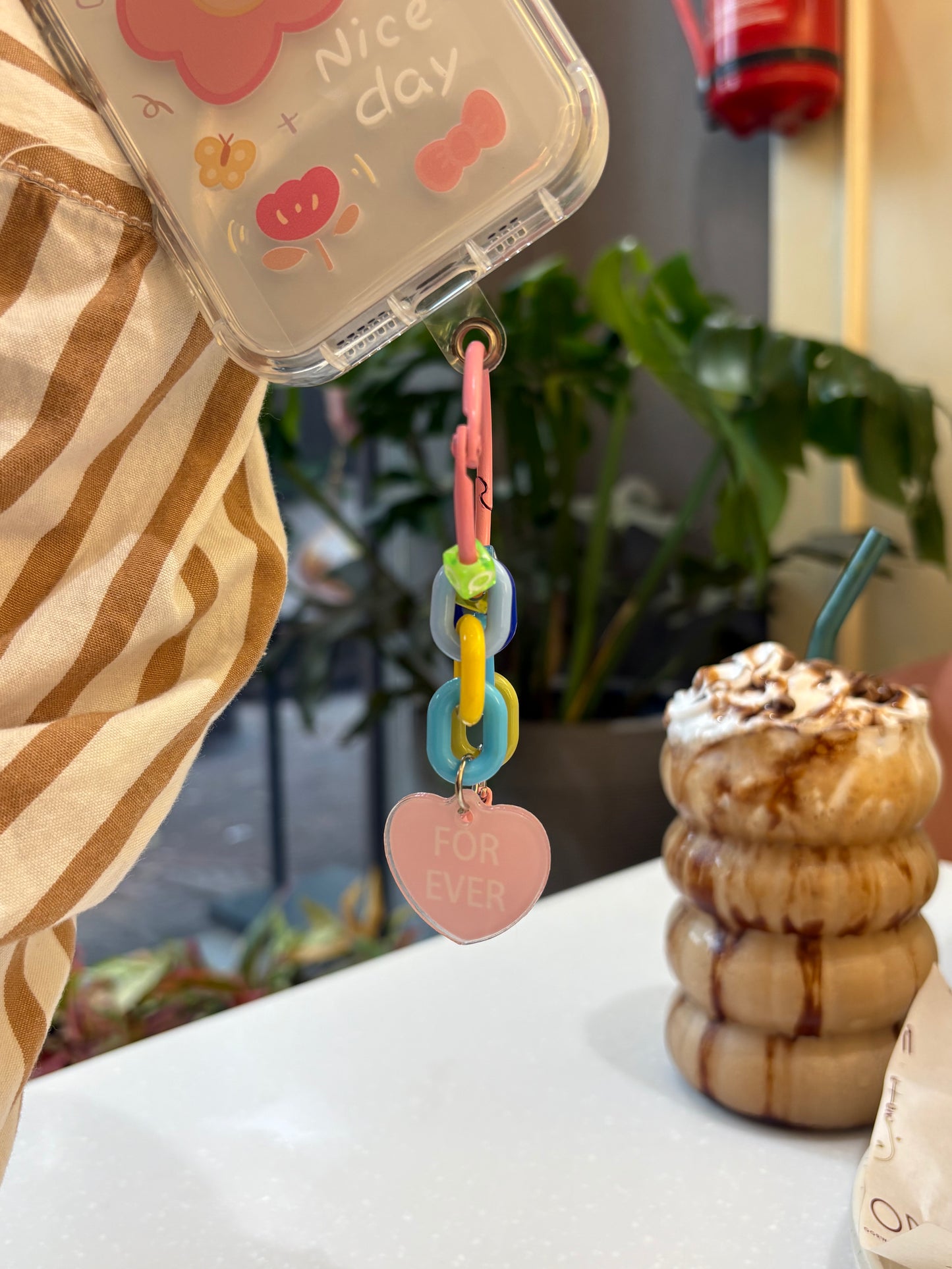 Forever Smile iPhone Case With Charm