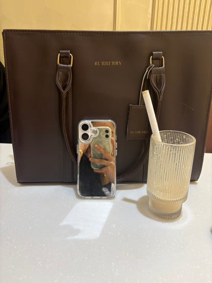 Mirror-Back Clear Luxury iPhone Case – Slim & Stylish