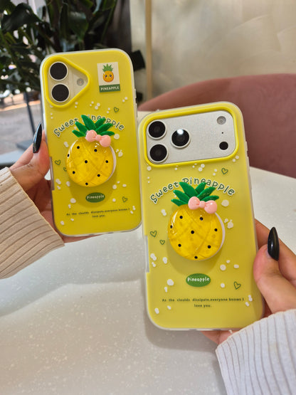 Pineapple Pop Socket Case
