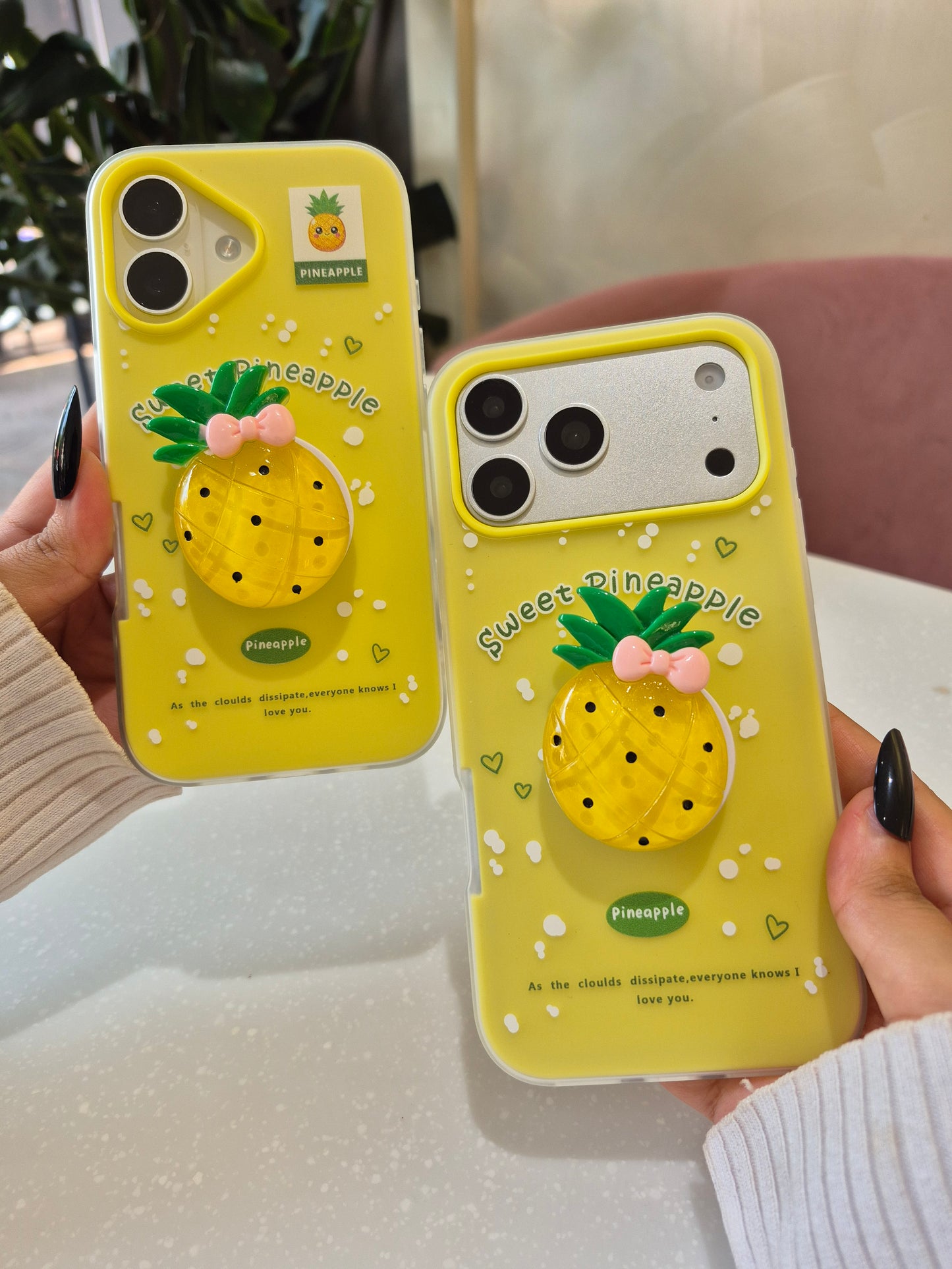Pineapple Pop Socket Case