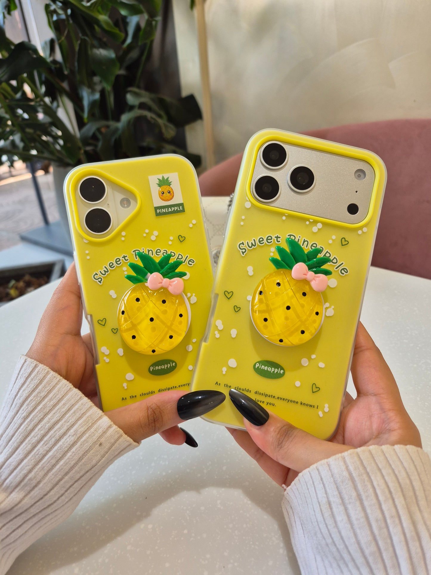 Pineapple Pop Socket Case