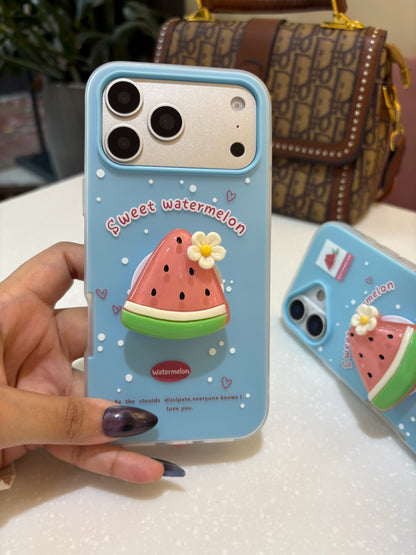 Watermelon Pop Socket Case