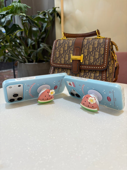Watermelon Pop Socket Case