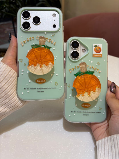 Citrus Pop Socket iPhone Case