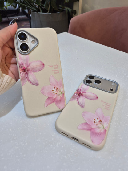 Pink Lily Love Case