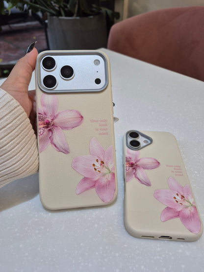 Pink Lily Love Case