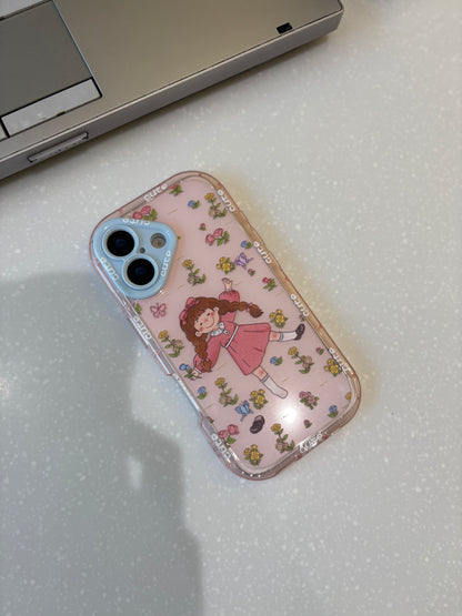 Dreamy Playful Girl Case for iPhone