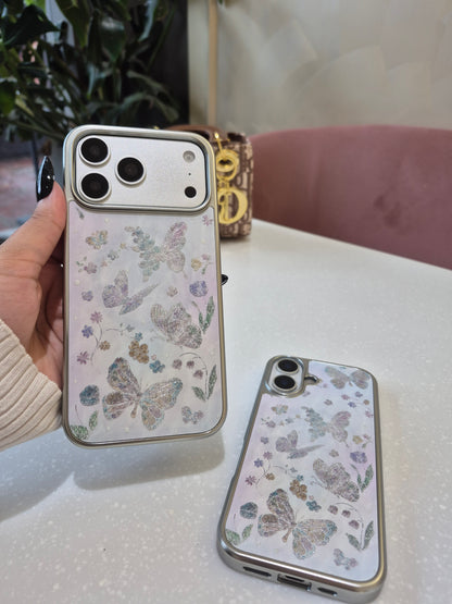 Glitter Butterfly Garden Case