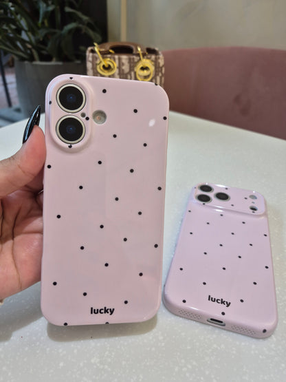 Lucky Dot Blush Case