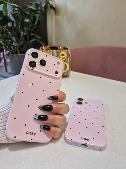 Lucky Dot Blush Case