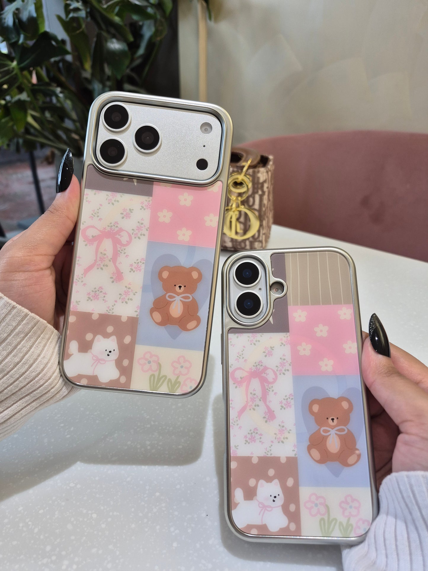 Pastel Teddy Patch MagSafe Case